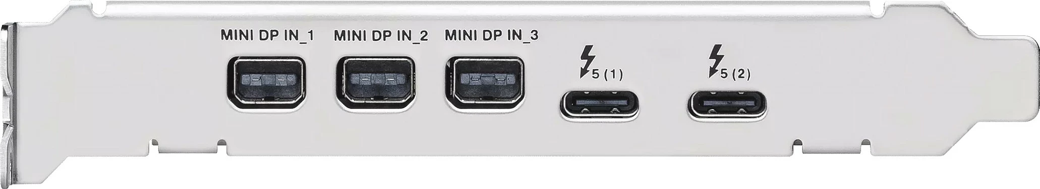 Kartë zgjerimi Thunderbolt, ASUS ThunderboltEX 5, PCIe 4.0, 120 Gbit/s, Mini DisplayPort, e zezë