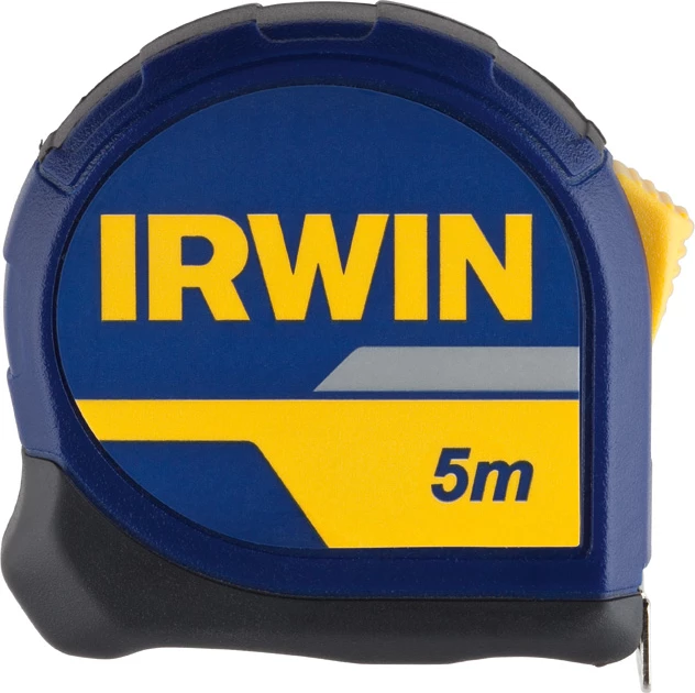 Metër shirit i rrotullueshëm Irwin 10507785 5 m, blu/verdhe