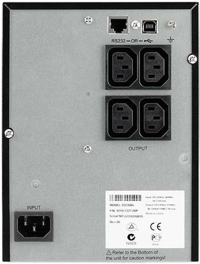 UPS Eaton 5SC 500i (5SC500I), offline, IEC, e zezë