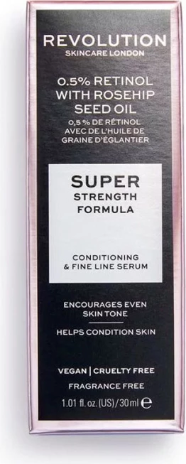 Revolution Skincare Extra 0.5% Retinol Serum with Rosehip Seed Oil