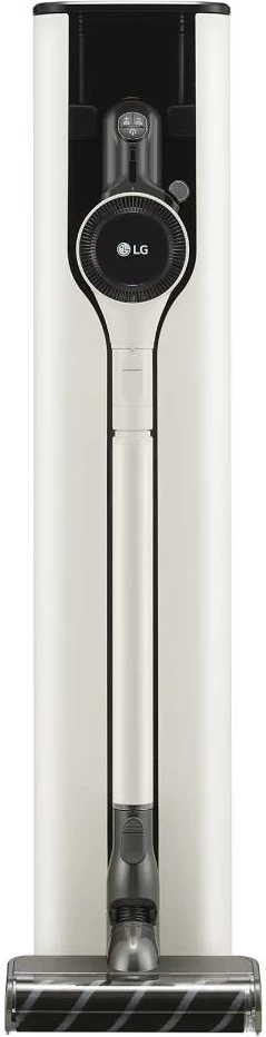 Fshesë me korrent vertikale pa kabllo, LG, A9T-PRIME1C CordZero All-in-One Tower, 2.5L, 260W, Wi‑Fi, deri 120 min, bezhë