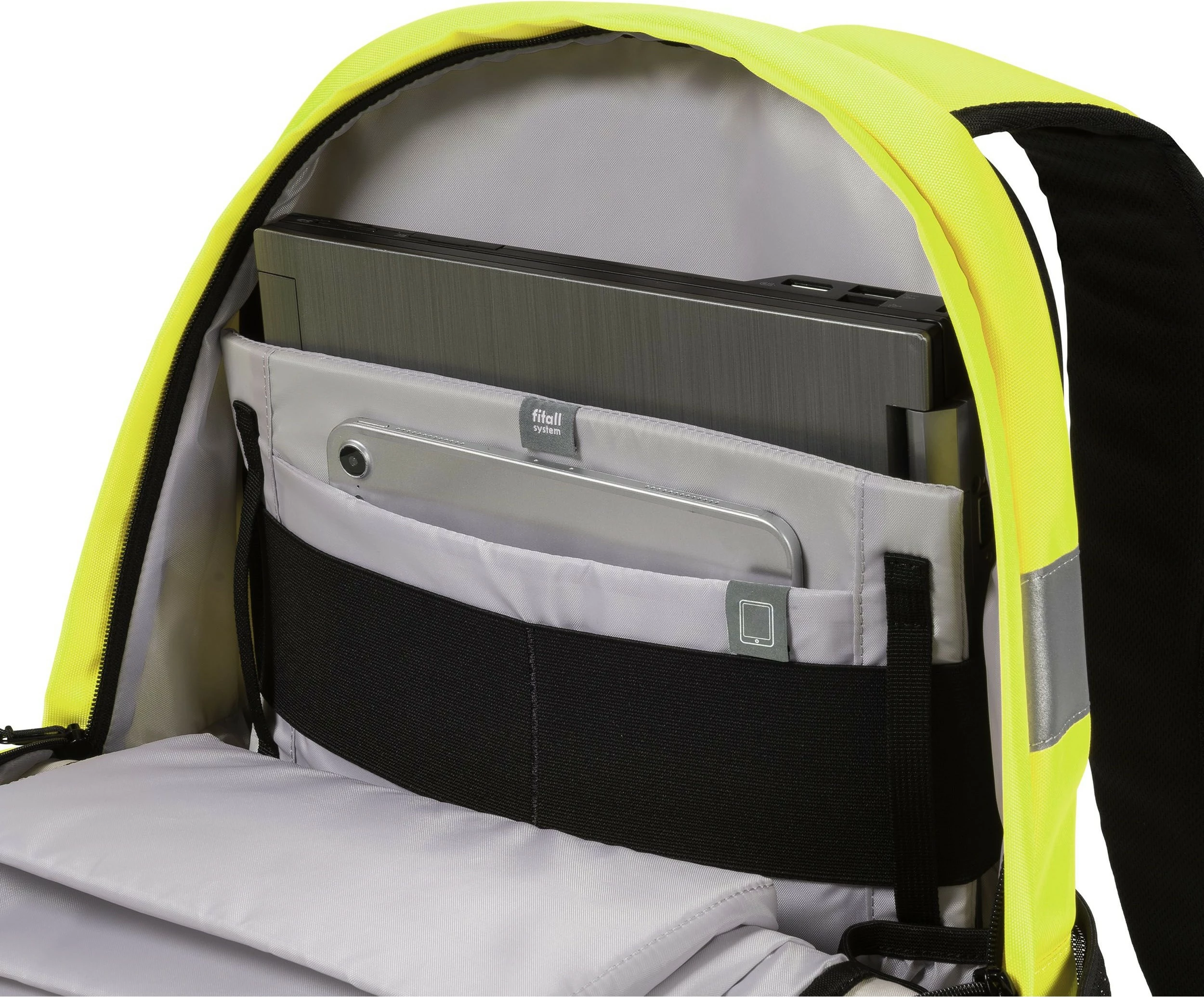 Çantë shpine Dicota HI-VIS 25L e verdhë