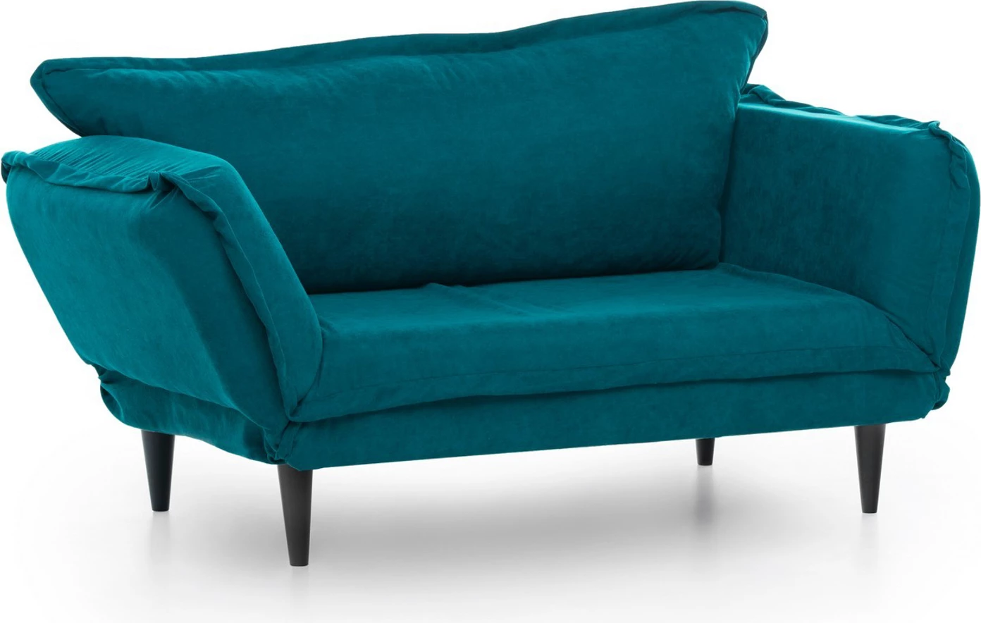 Divan-krevat 2 vendësh, Atelier del Sofa, Vino Daybed, ngjyrë petrol green, GR124\01