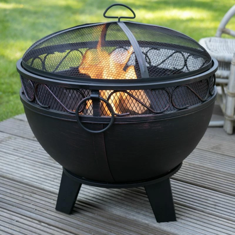 Enë zjarri për outdoor Heat, e zezë