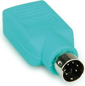 Adapter maus PS/2 në USB A, VALUE, mashkull në femër, i gjelbër
