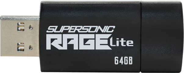 USB memorje Patriot Supersonic Rage Lite 64GB USB 3.2 Gen 1 120MB/s e zezë/blu