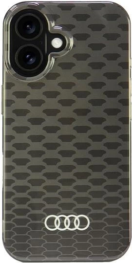 Mbështjellës Audi IML Stitching Pattern MagSafe për iPhone 16 6.1", i zi