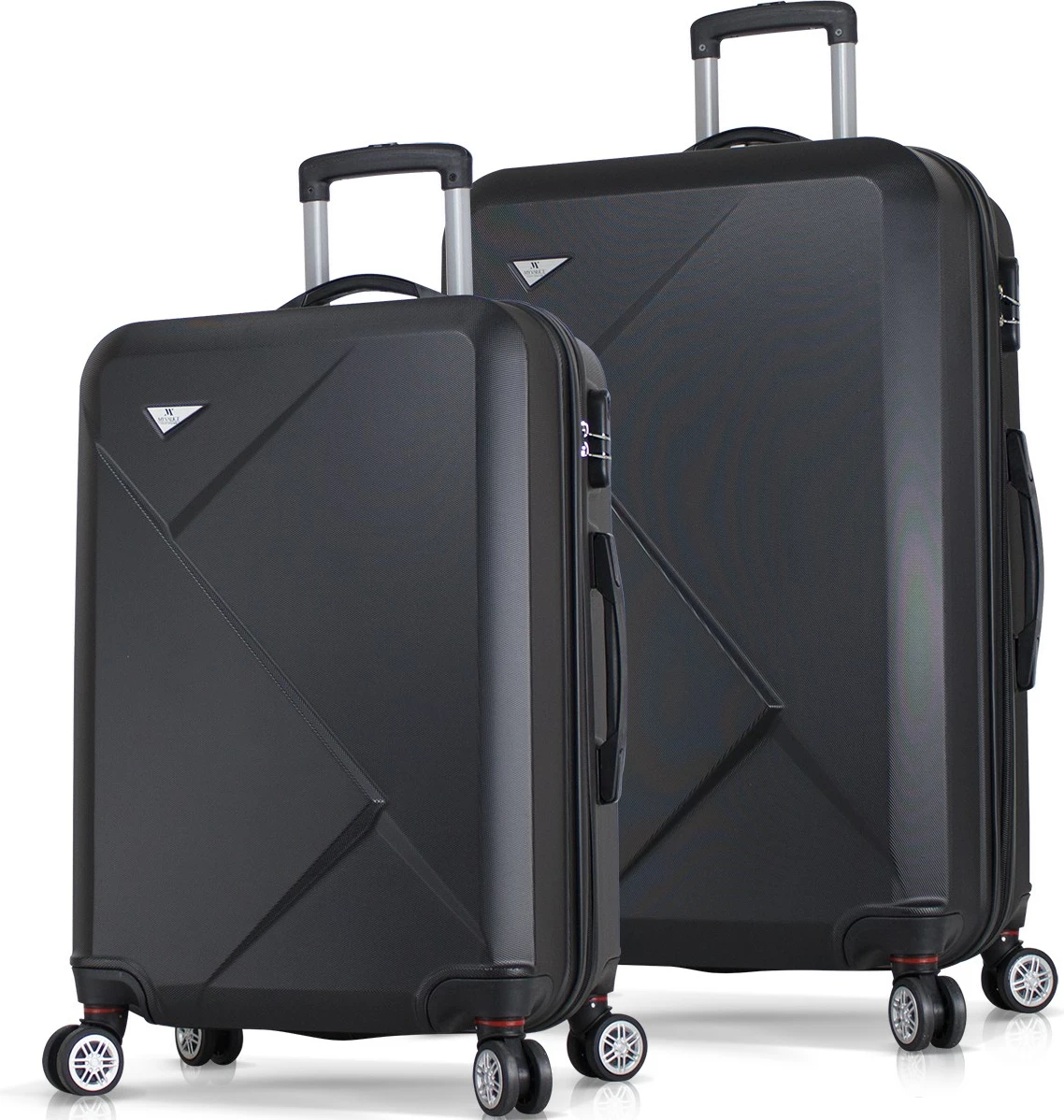 Set valixhesh (2 copë), Zoozie Bags, 8039, ngjyrë e zezë