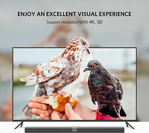 Kabllo Micro HDMI në HDMI Ugreen 30104 3 m 4K me Ethernet, e zezë