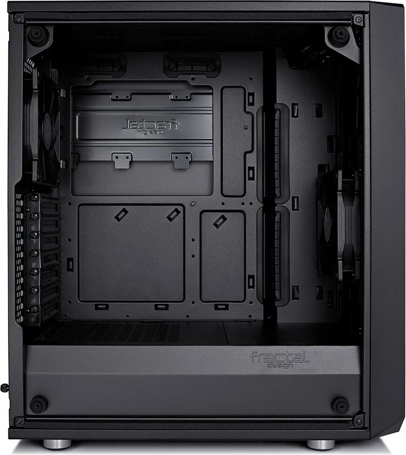 Kasë Fractal Design Meshify C, Midi Tower, ATX, ITX, micro ATX, E zezë