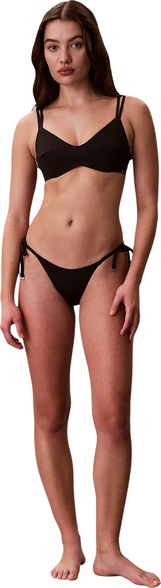 Braletë bikini për femra Calvin Klein Jeans LV00Q61121, e zezë [Madhësia: M]