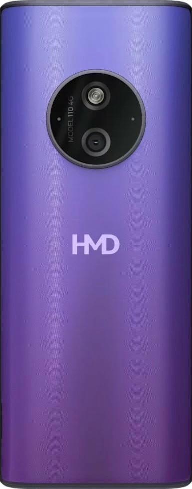 Celular HMD 110 4G Dual SIM, 2.4\", 64MB, microSD deri 32GB, USB-C, IP54, blu