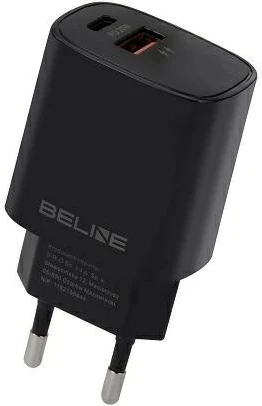 Karikues muri Beline BLN2CB20, 20W, 1x USB-C, 1x USB-A, i zi