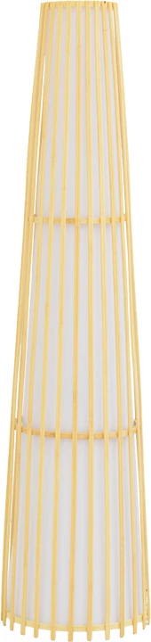 Llambë dyshemeje Nanto Inart E27 bambu ngjyrë natyrale D29χ120cm