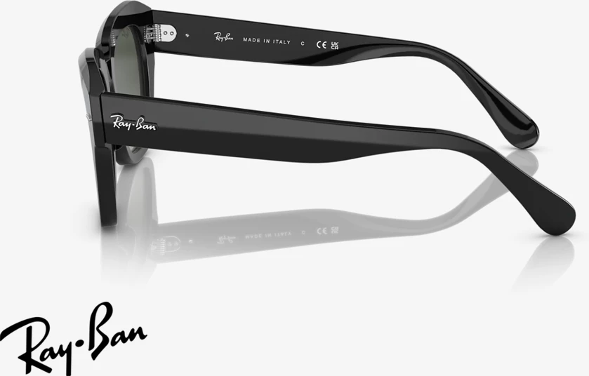 Syze dielli unisex Ray-Ban RB2186 901/71 49