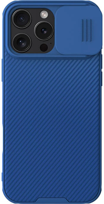 Mbështjellës Nillkin CamShield Pro për iPhone 16 Pro Max, Kaltër