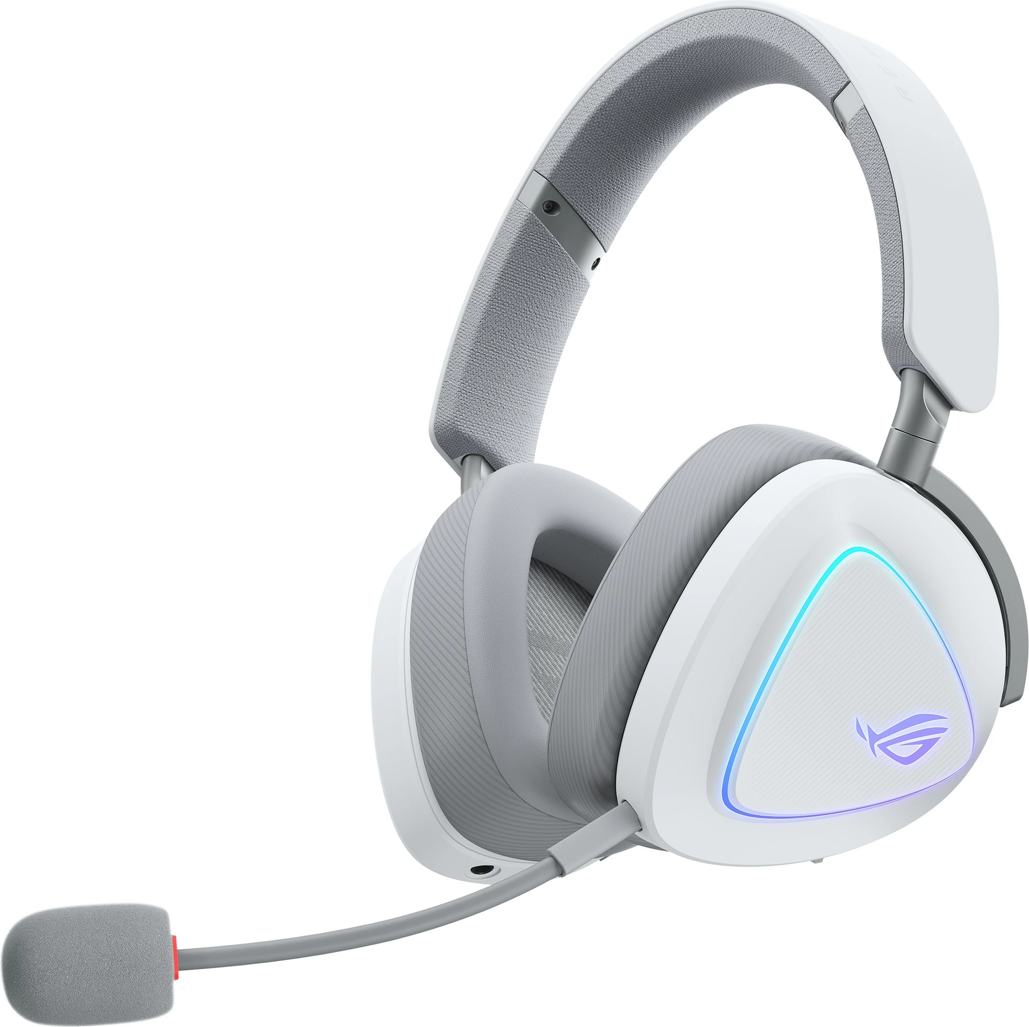 Kufje ASUS ROG Delta II, wireless, e bardhë