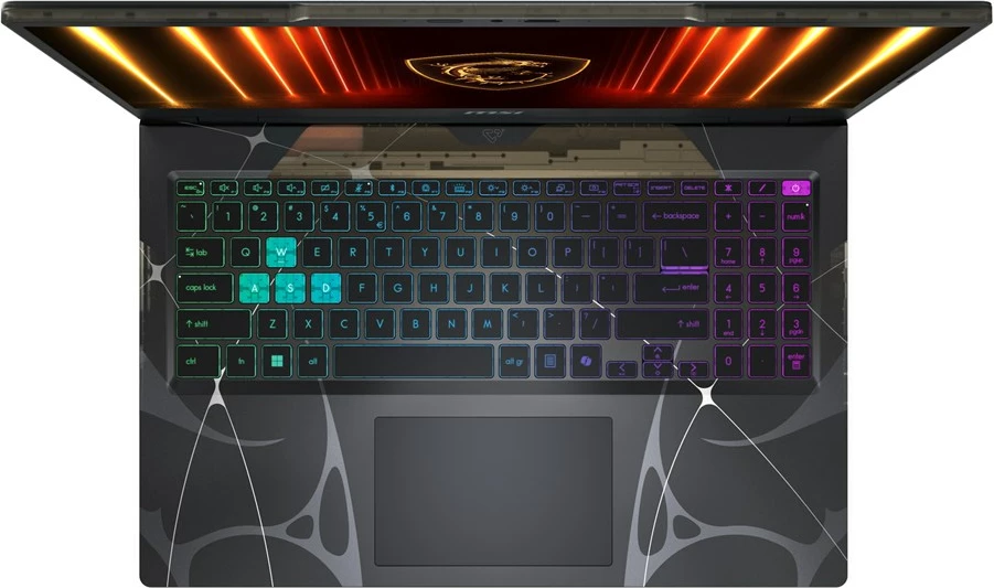 Laptop gaming MSI Cyborg 15 B2RWFKG-038XPL, 15.6", Intel Core 7 240H, 16 GB RAM, 512 GB SSD, NVIDIA RTX 5060, Zi