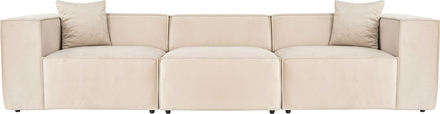 Divan treshe Lora, krem, Atelier del Sofa