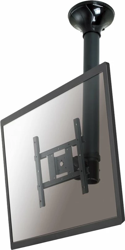 Mbajtës tavani Neomounts FPMA-C200BLACK për TV/monitor 10-40", i zi