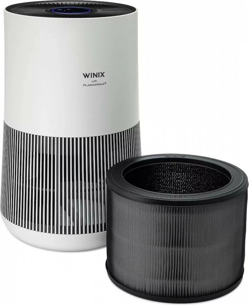 Pastrues ajri Winix T500, CADR 250 m³/h, mbulim deri 50 m², True HEPA + karbon, PlasmaWave, aplikacion SMART, bardh e zi