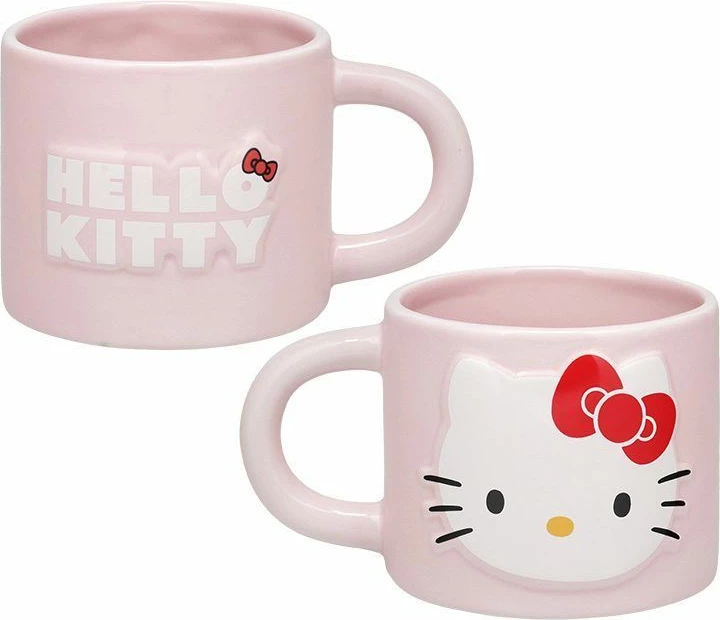 Kupa qeramike Paladone Hello Kitty 400 ml, rozë pastel