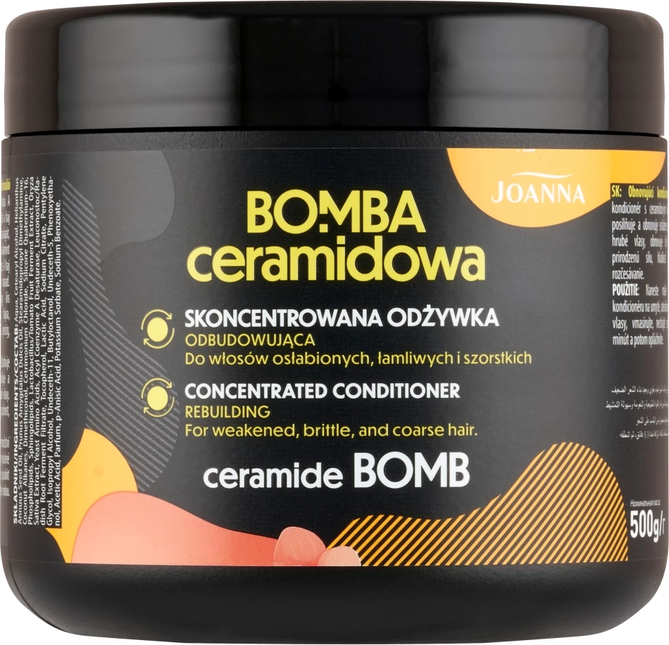 Kondicioner për femra Joanna Ceramide Concentrated Rebuilding, 500g