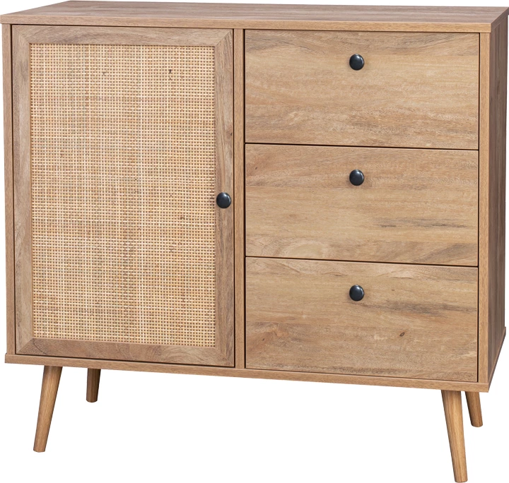 Komodë anësore Oslo, ngjyrë sonoma, 85x39x79cm