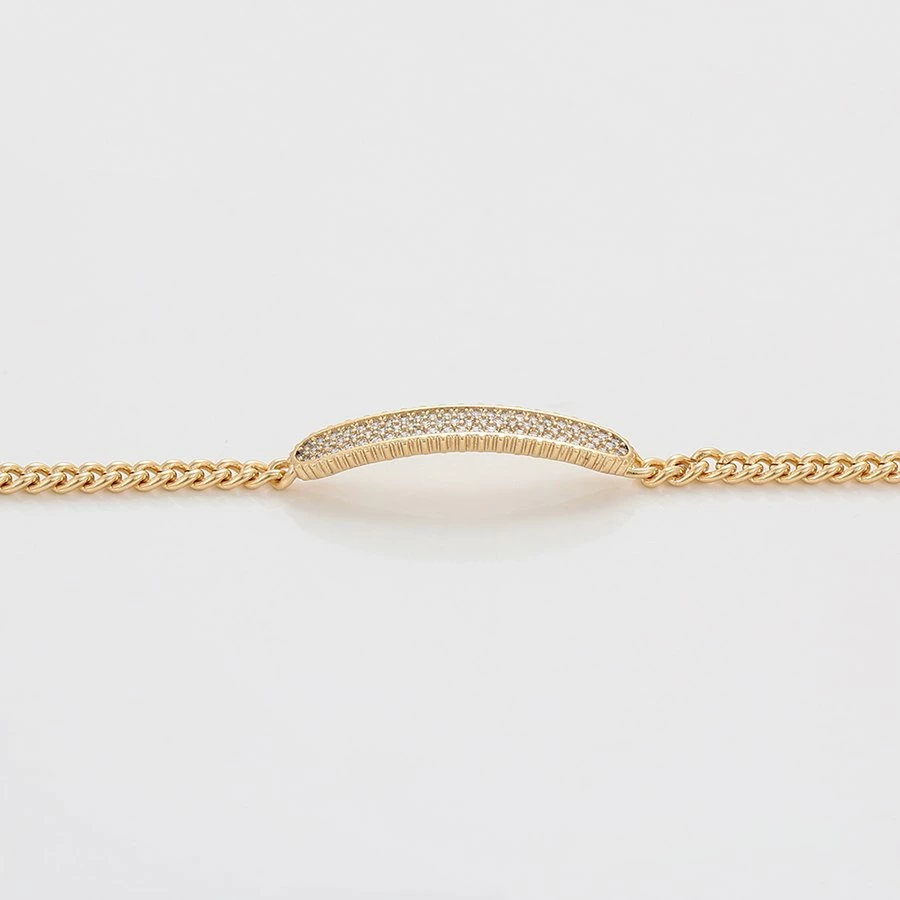 Byzylyk dore me gure, i praruar në arë 14k BDA14