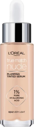 Fondatinë për femra L'Oreal Paris True Match Nude Concentrated Serum 0.5-2 Very Light, 30ml