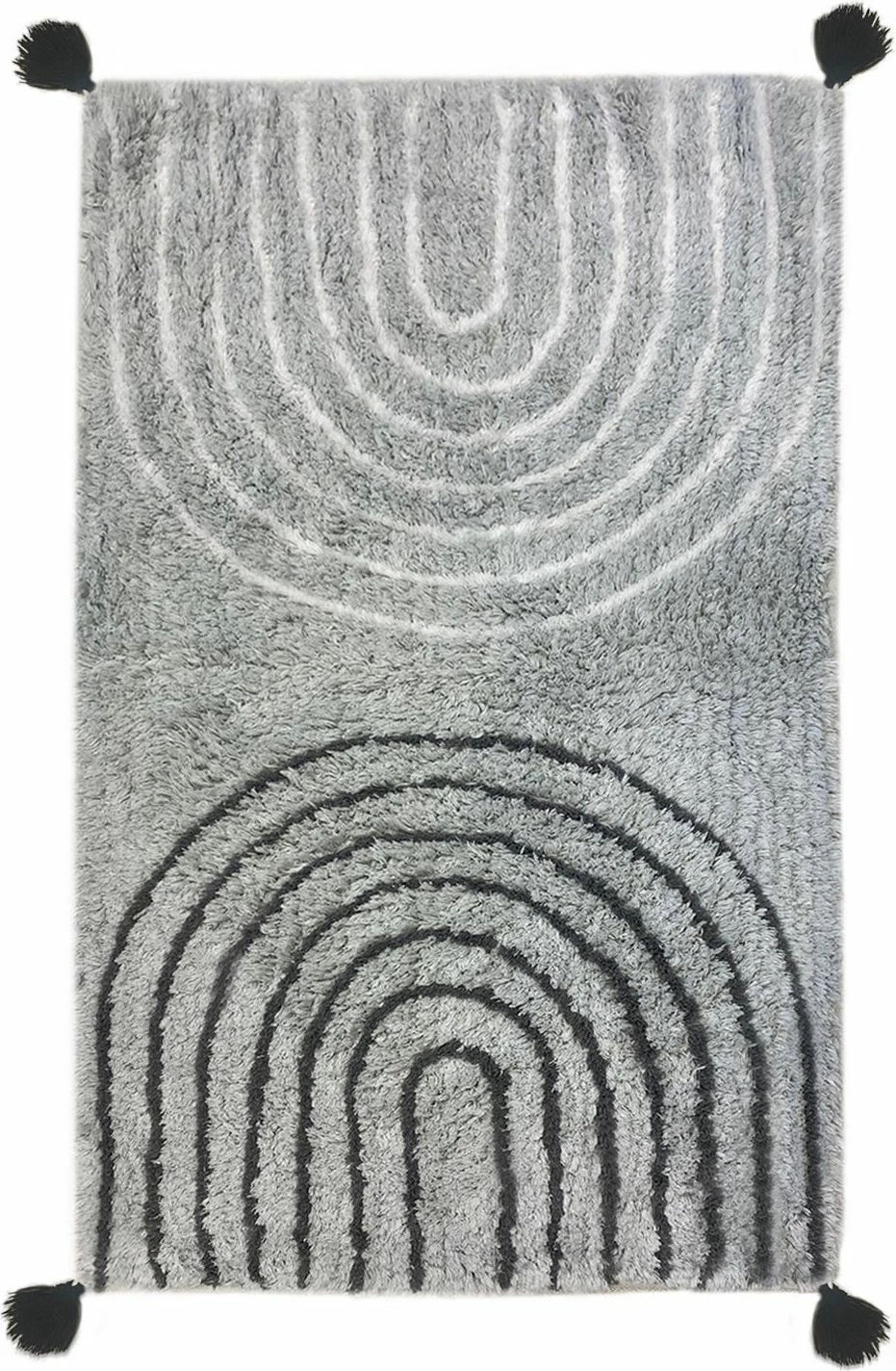 Tapet banje Mijölnir, Clara, ngjyrë gri, 60x100cm