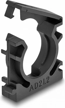 Mbajtës mbështjellësi kablli DeLOCK AD21.2, 21.2 mm, 4 copë, i zi
