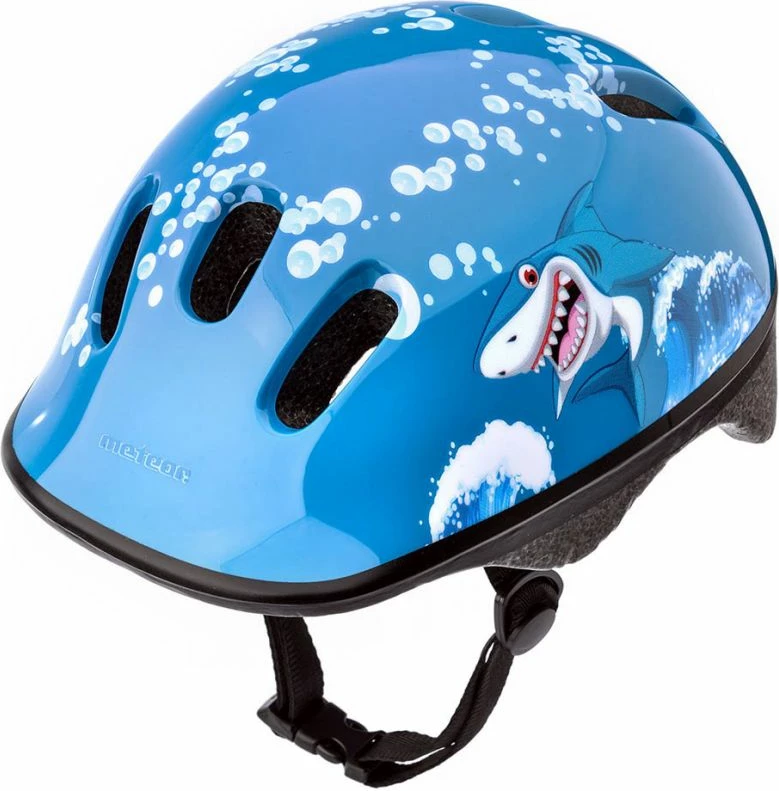 Helmetë për bicikletë për fëmijë Meteor, blu