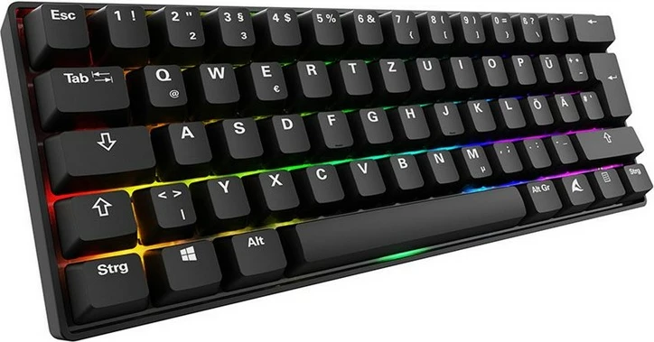 Tastierë gaming Sharkoon Skiller SGK50S4 Gen2, PBT, RGB, DE