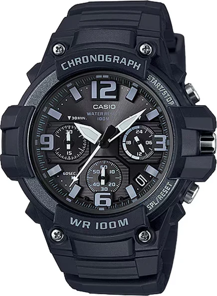 Orë dore Casio MCW-100H-1A3, e zezë