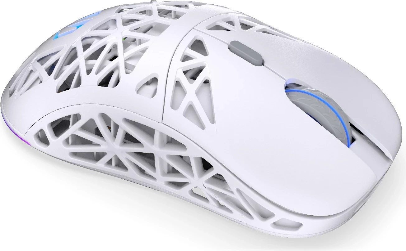 Maus gaming ENDORFY LIV Wireless Onyx White EY6A019, 12000 DPI, ARGB, i bardhë