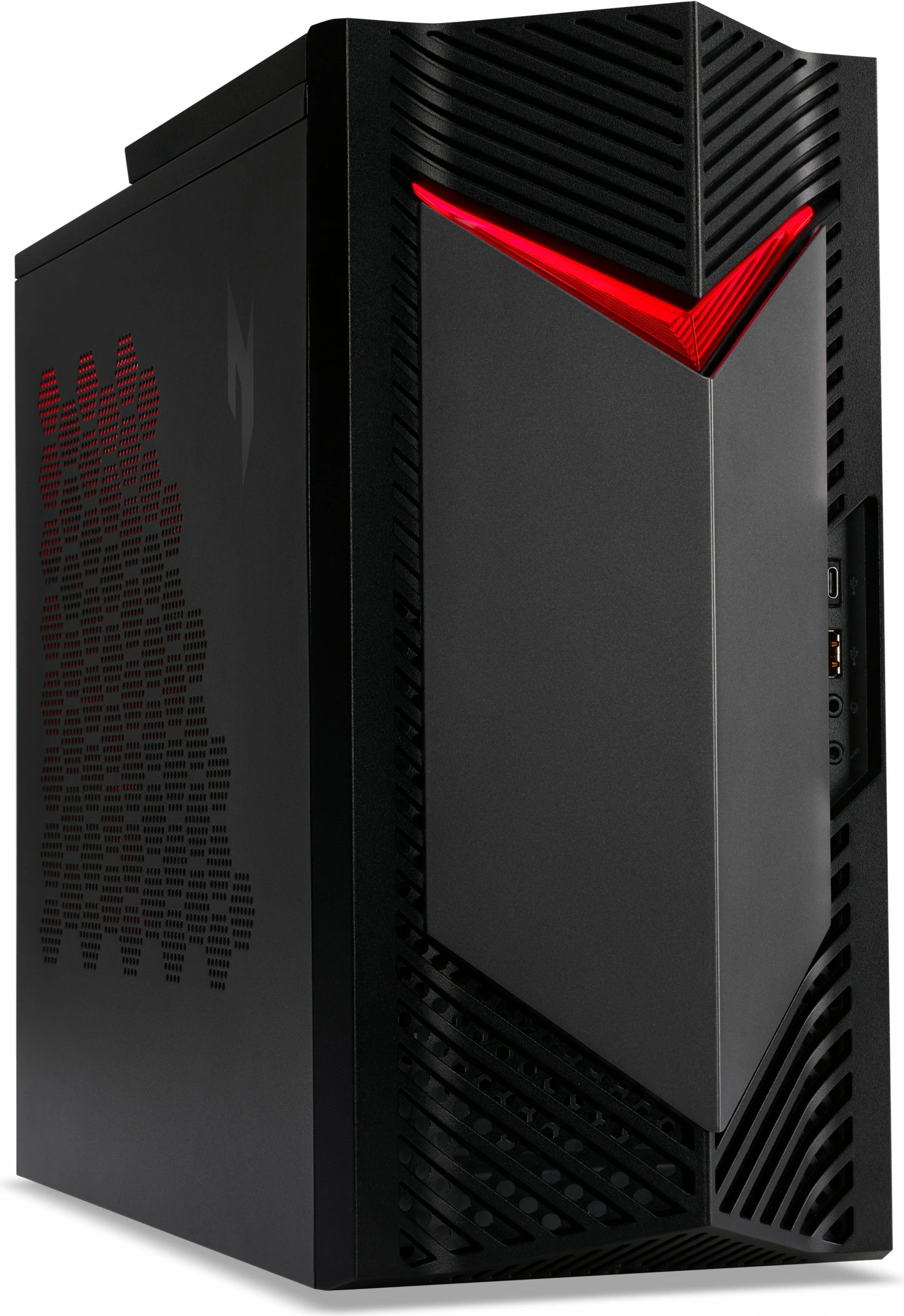 Kasë gaming Acer NITRO 50, i5-14400F, 16GB RAM, 512GB SSD, RTX4060 8GB, e zezë