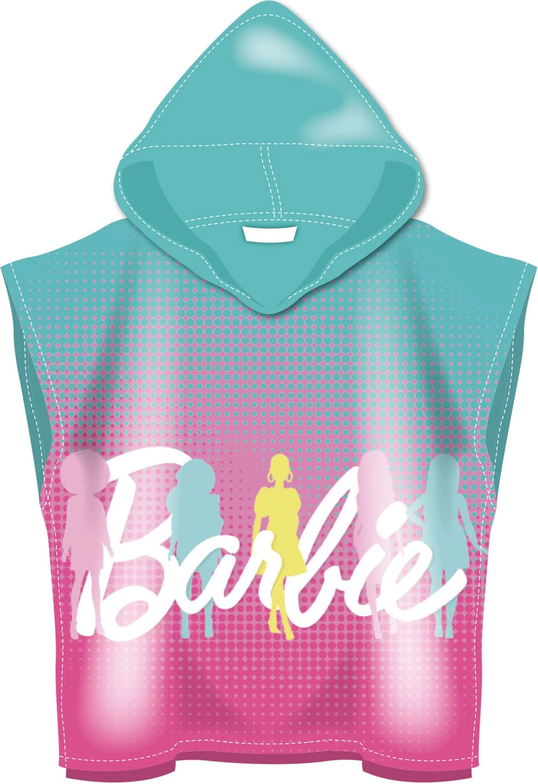Peshqir Disney Barbie - Microf Poncho 245G