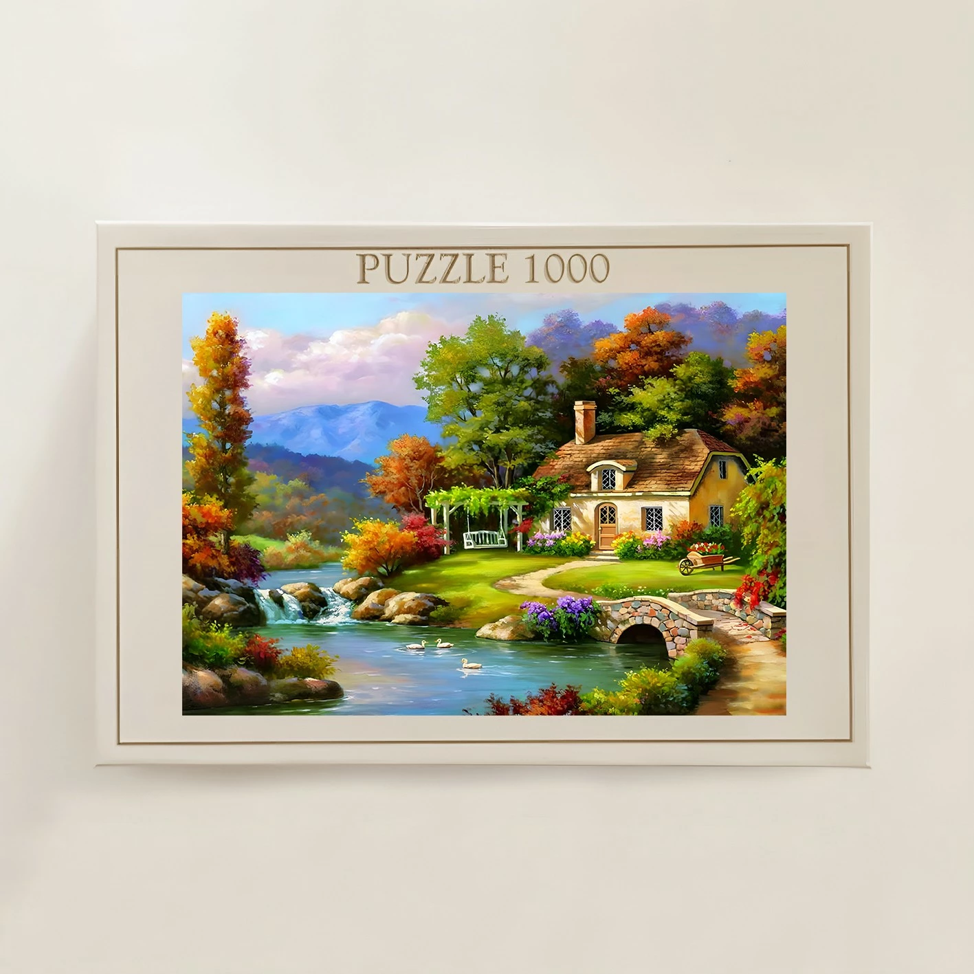 Puzzle 1000 copë, Evila Originals, shumëngjyrësh, PZL_07_1000