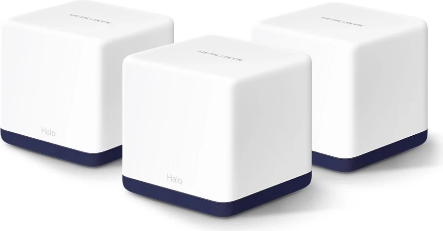 Sistem mesh Mercusys Halo H50G, 3-pack, i bardhë