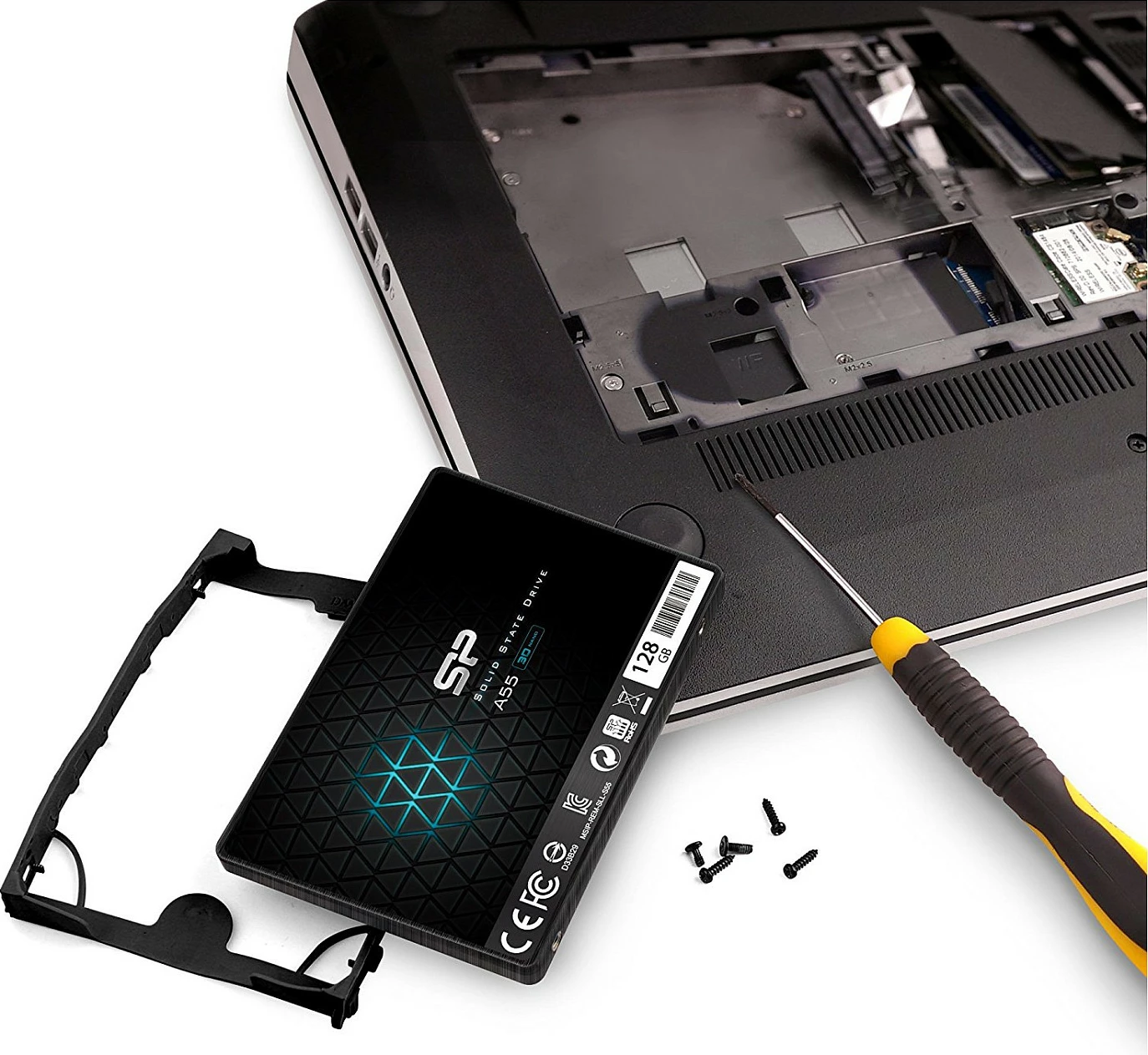 SSD intern Silicon Power A55, 128GB, 2.5" SATA III, i zi