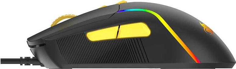 Tastierë mekanike + Maus, Tracer, Gamezone Hornet87 USB, 87 taste me kalibra të kuq, QWERTY English (UK), anti-ghosting 25-taste, ndriçim rainbow, DPI 1000-7200, me kabllo USB 1.5 m, e djathtë, e zezë, set