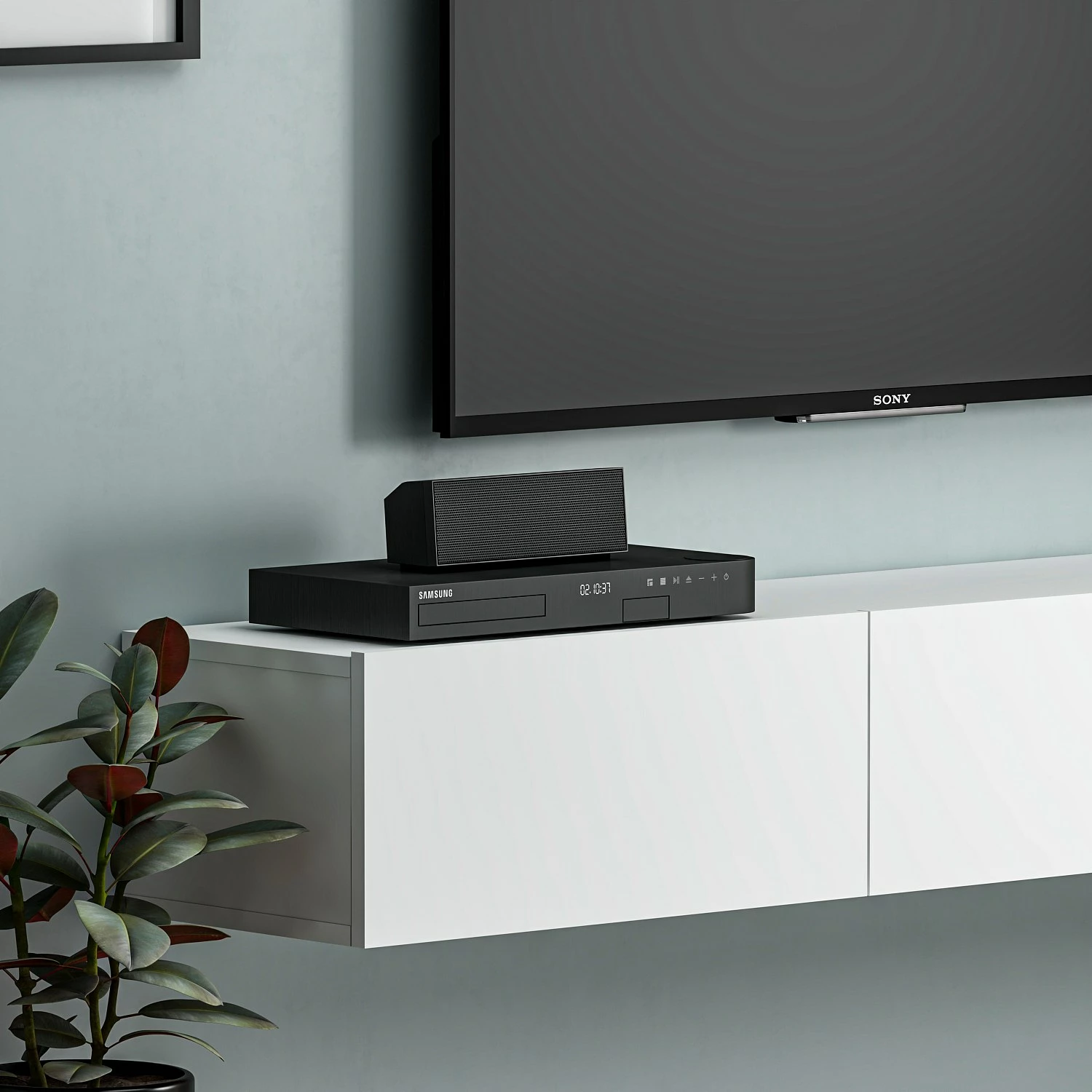 Komodë TV Hanah Home, ngjyrë e bardhë, Terra