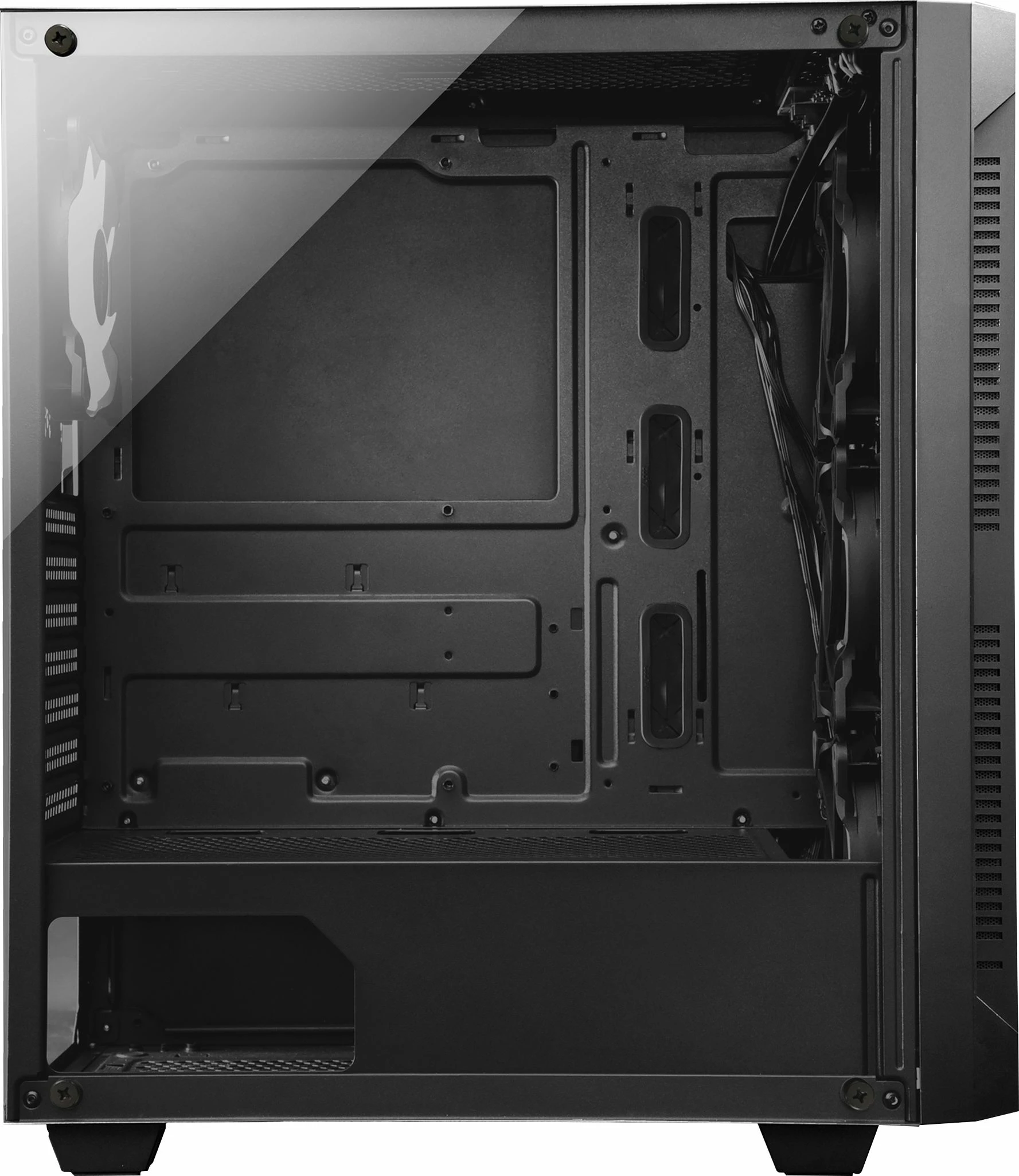 Kasë Chieftec Hunter GS-01B-OP Midi Tower ATX, A-RGB, pa furnizues rryme, e zezë