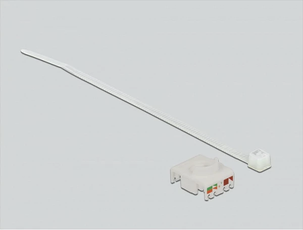 Konektor kablloje rrjeti DeLOCK RJ45 në Cat6A LSA, IP68, Cat6a S/UTP, i zi