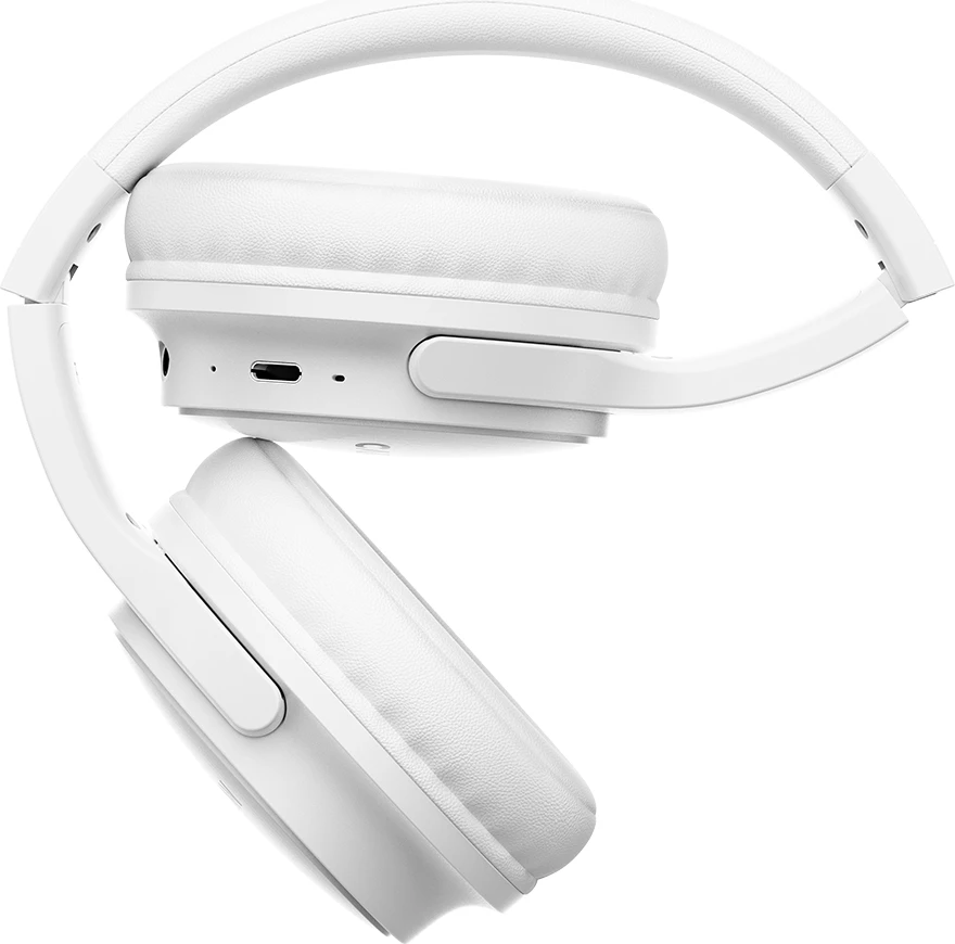 Kufje CANYON OnRiff 4, Bluetooth 5.3, 50 orë bateri, over-ear, 3.5mm/USB-C, të bardha
