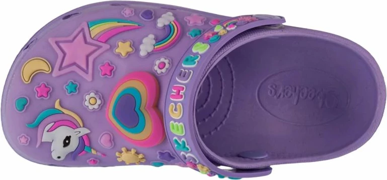Atlete për fëmijë Skechers, vjollcë
