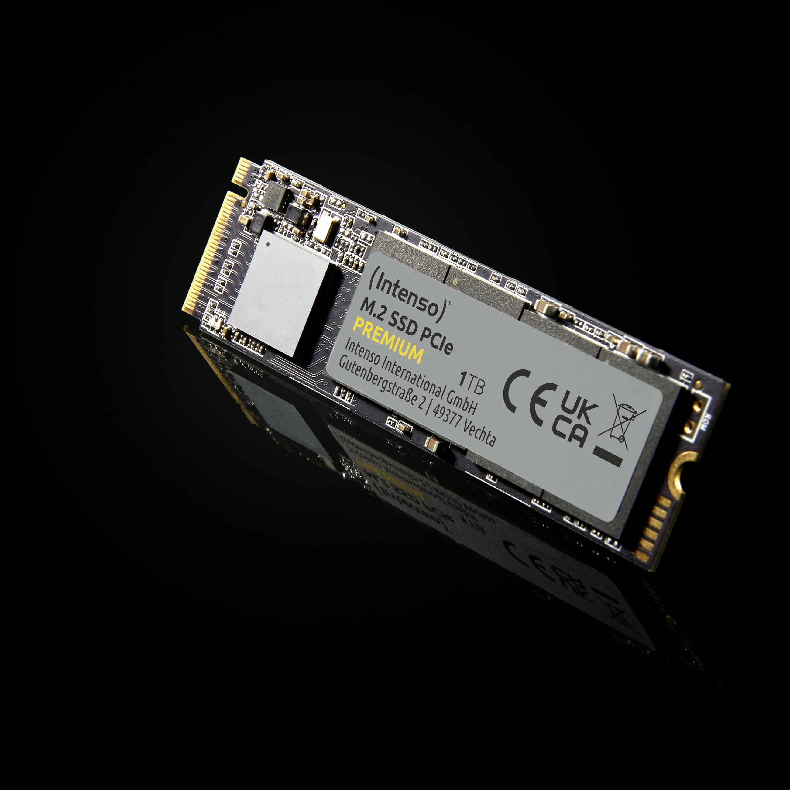 SSD Intenso 500GB Premium M.2 PCIe, 500 GB, 2100 MB/s