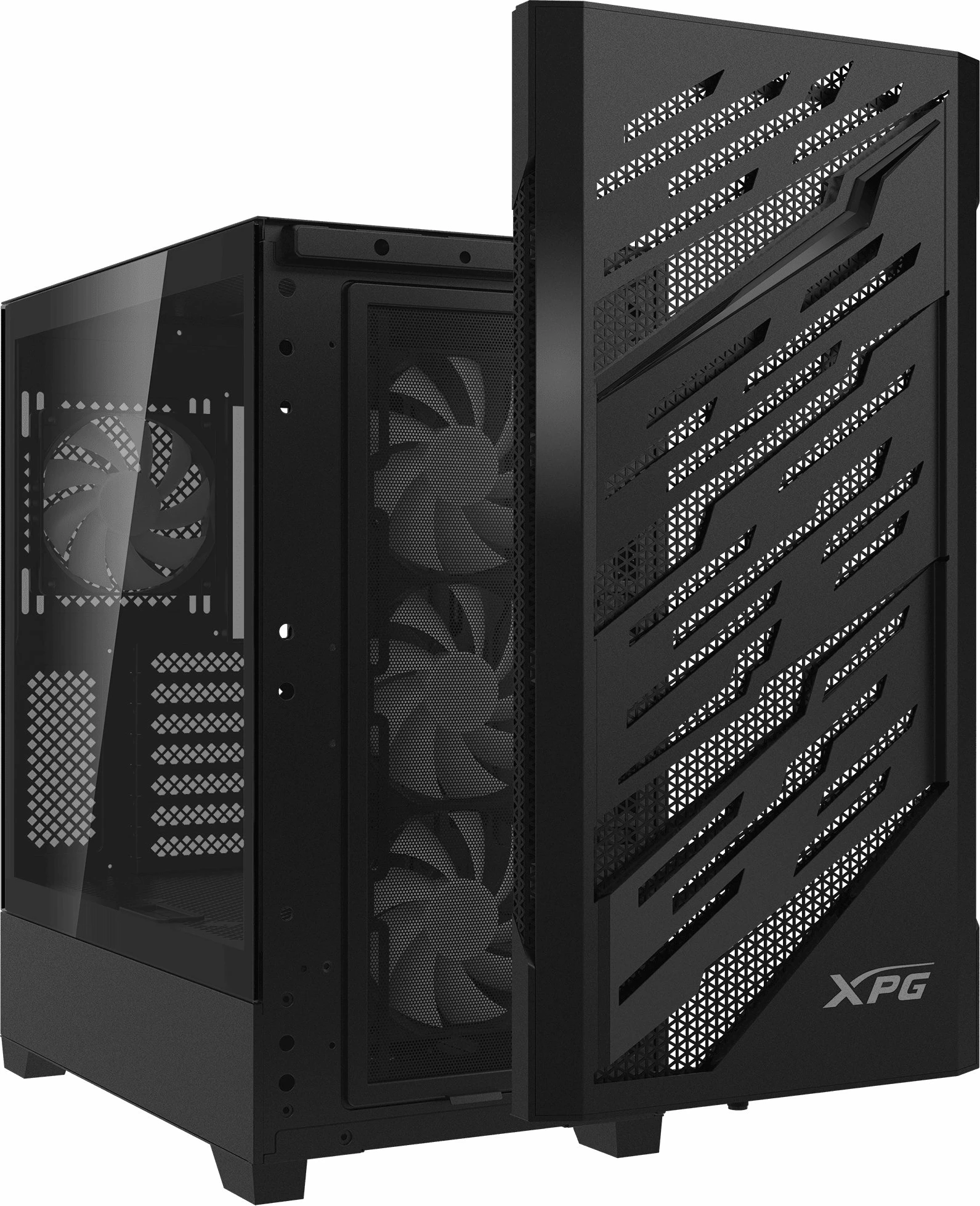 Kasë XPG Starker Air BTF ARGB (STARKERAIRBTFMTA-BKCWW) Midi Tower ATX/E-ATX, USB-C, 4x 120mm ARGB fan, e zezë