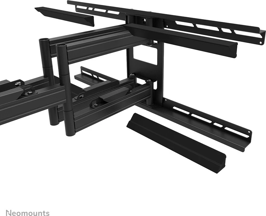 Mbajtëse muri për TV Newstar WL40S-850BL18, full motion, 43-86 inç, çelik, e zezë